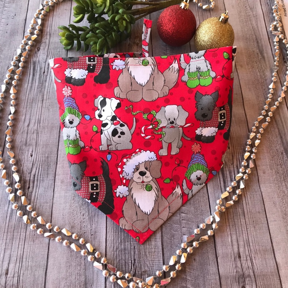 Christmas Dog Bandana by UrbanPetStore